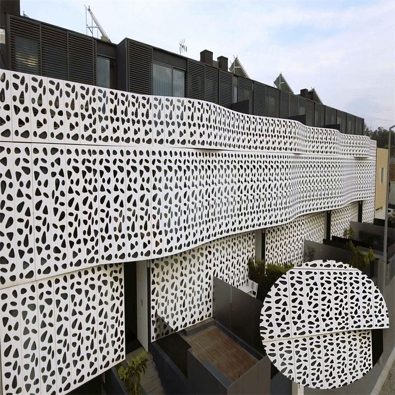 Custom-Shaped Perforated Sheet