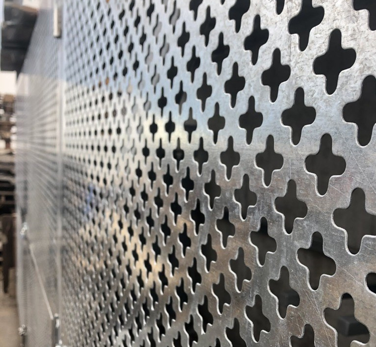 Cross Hole Perforated Sheet