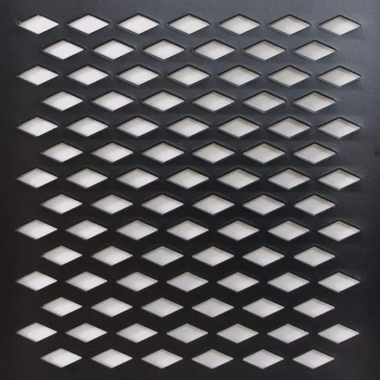 Diamond Hole Perforated Sheet