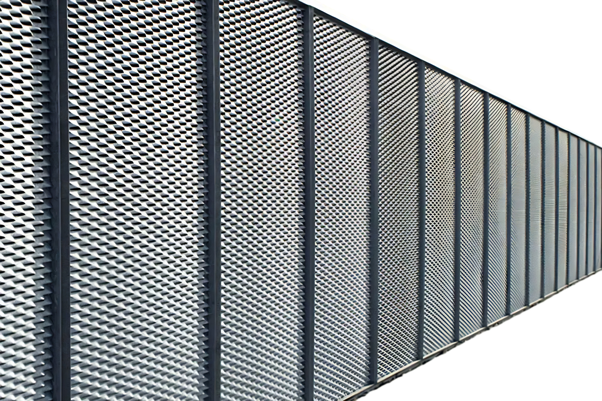 Expanded Metal Fence