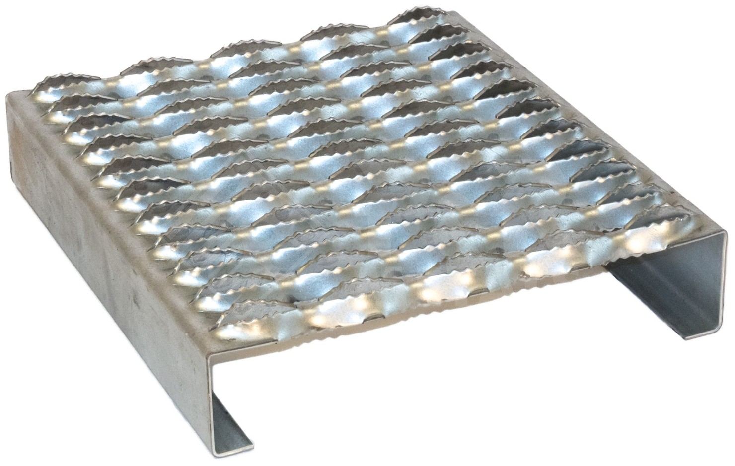 Diamond-strut Safety Grating