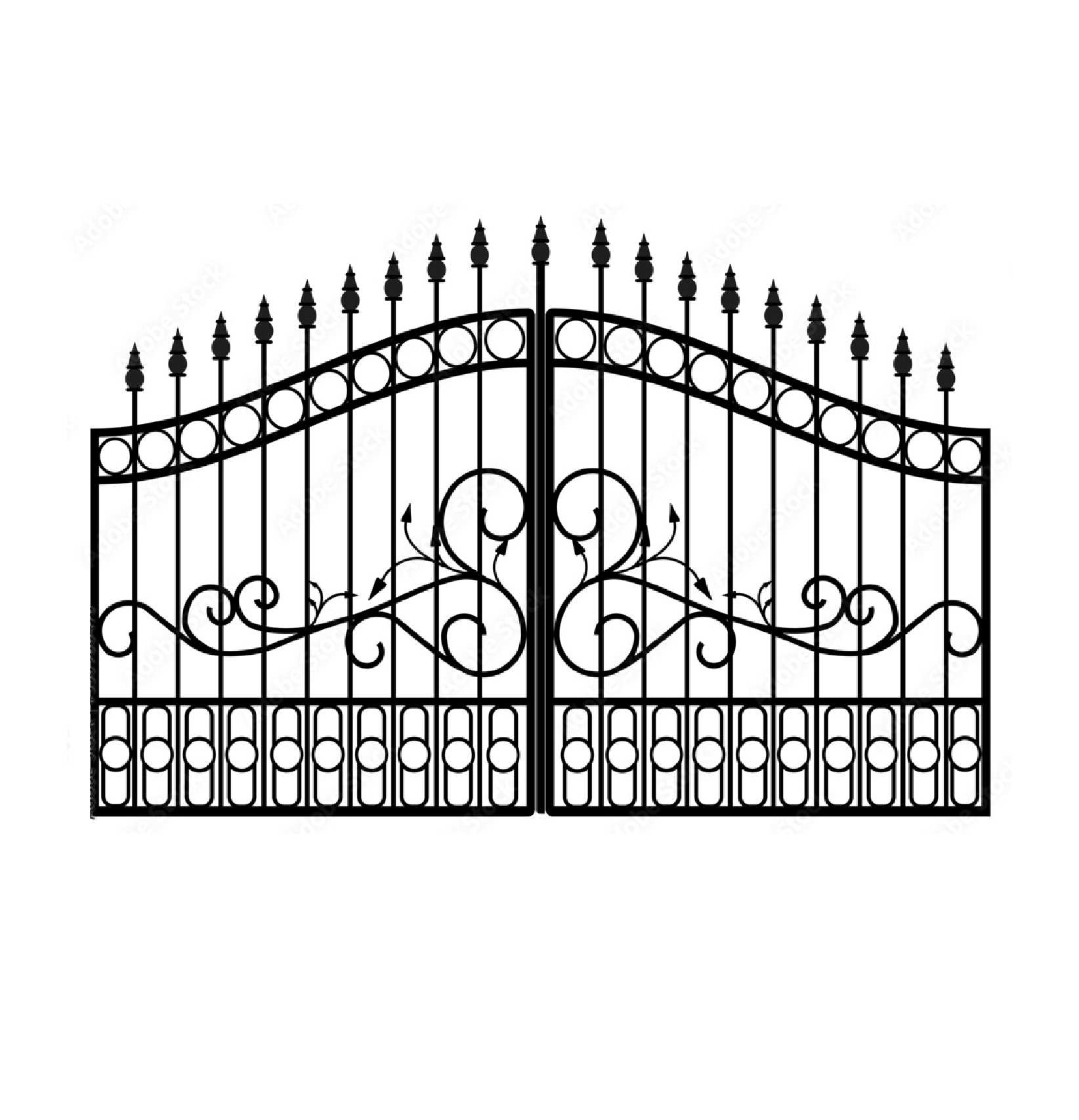 Ornamental Iron Fence
